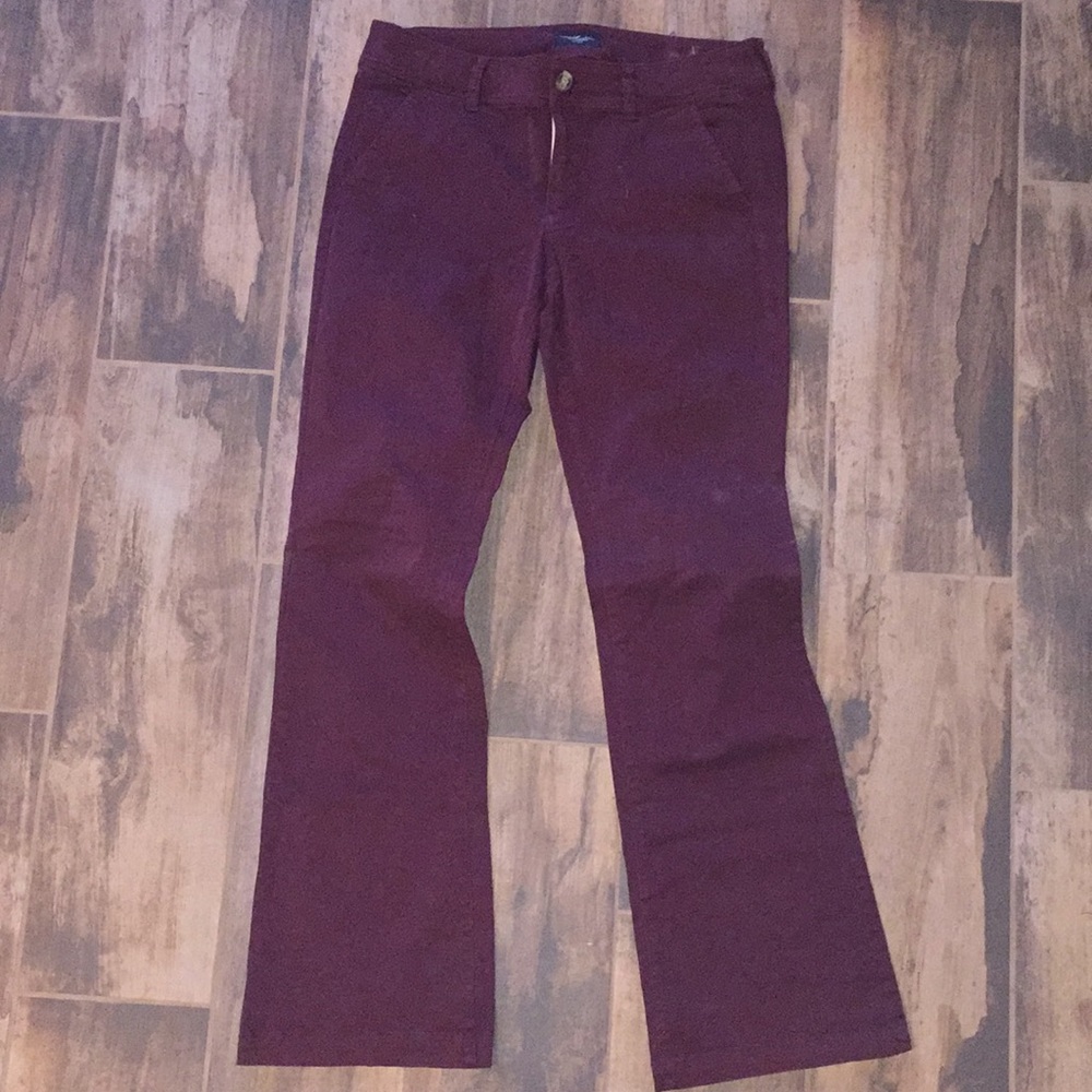 Maroon dress pants